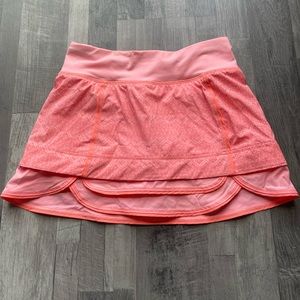 Ivivva Girls Peach Skort Size 14